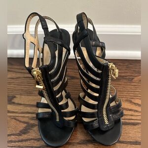 Jimmy Choo Cage Zip Sandal